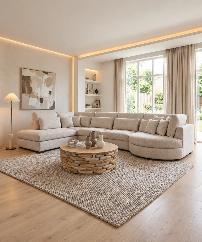 Hoekbank Moonlight: Diepe Lounge met -10% Kassa-Voordeel
